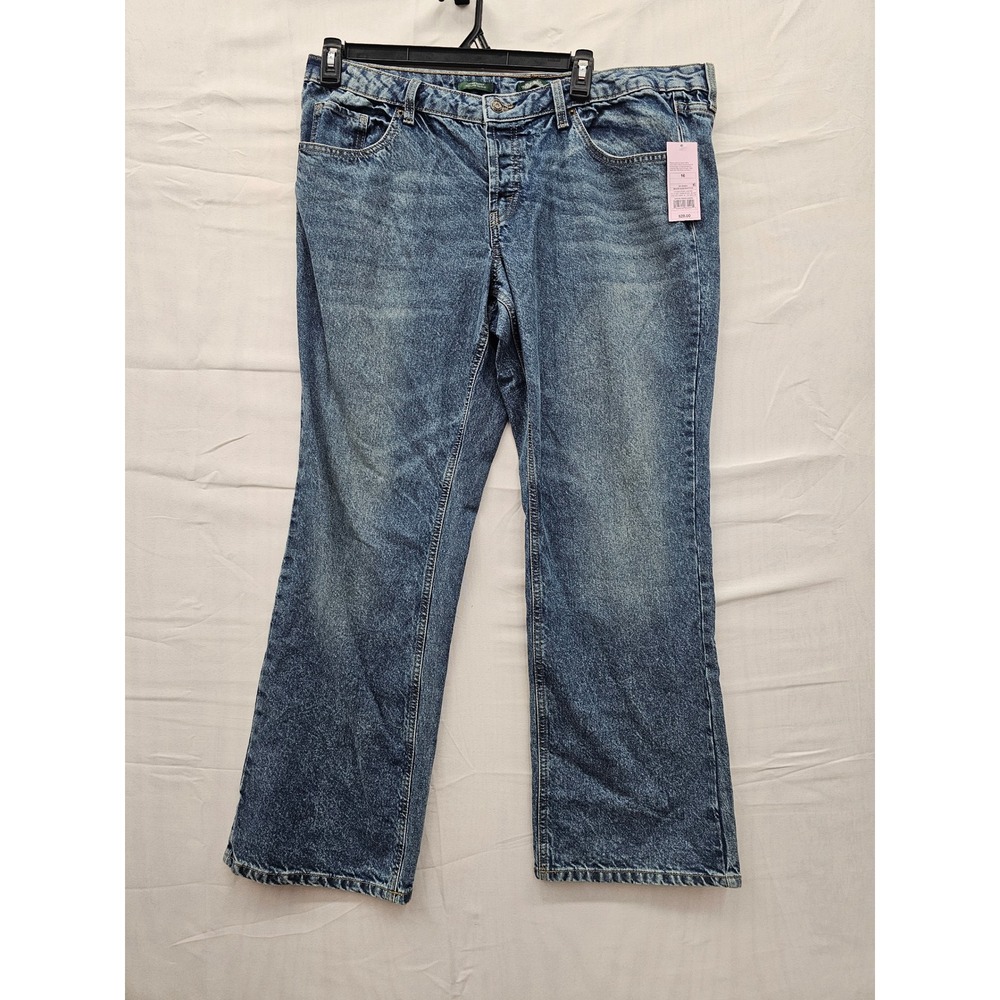 Wild Fable Low-Rise Bootcut Jeans Medium Wash Blue Denim Size 16 25WFPT126
